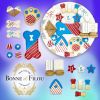 USA Themed Dog Treats Gift Box